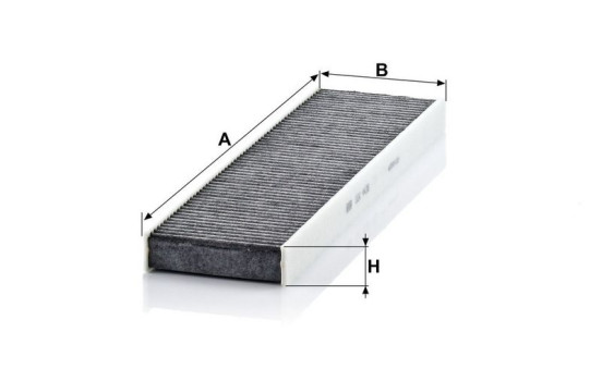 Filter, kupéventilation adsotop CUK4436 Mann, bild 3