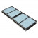 Filter, kupéventilation ADT32530 Blue Print, miniatyr 2
