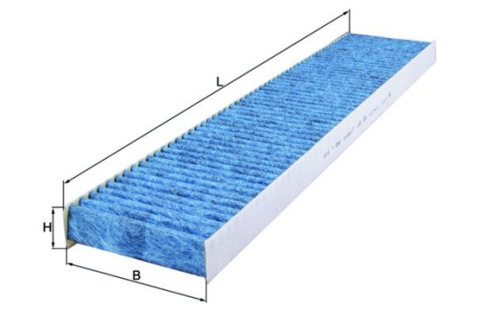 Filter, kupéventilation CareMetix® LAO 226 Mahle