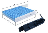 Filter, kupéventilation CareMetix® LAO 230 Mahle