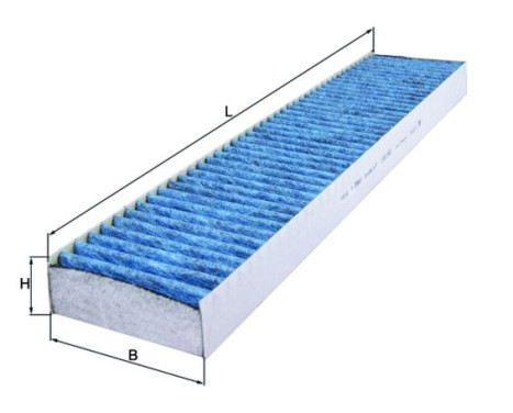 Filter, kupéventilation CareMetix® LAO 242 Mahle