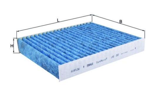 Filter, kupéventilation CareMetix® LAO 293 Mahle