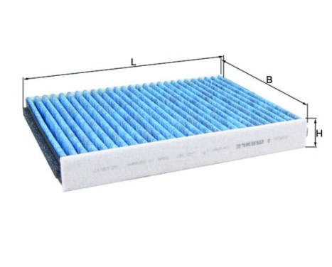 Filter, kupéventilation CareMetix® LAO 387 Mahle