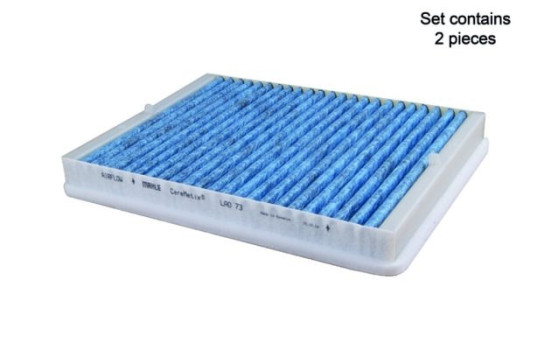 Filter, kupéventilation CareMetix® LAO 73/S Mahle, bild 2