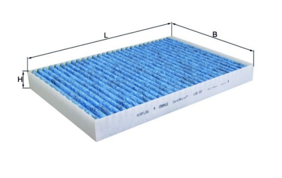 Filter, kupéventilation CareMetix® LAO 93 Mahle