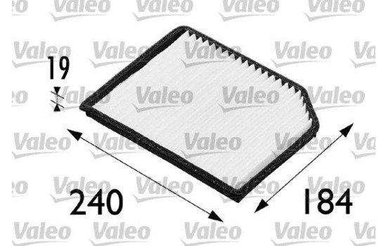 Filter, kupéventilation CLIMFILTER COMFORT 698173 Valeo