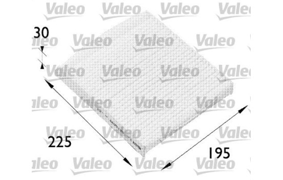 Filter, kupéventilation CLIMFILTER COMFORT 698512 Valeo