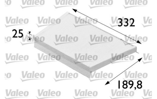 Filter, kupéventilation CLIMFILTER COMFORT 698700 Valeo