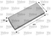 Filter, kupéventilation CLIMFILTER COMFORT 698738 Valeo