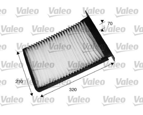 Filter, kupéventilation CLIMFILTER COMFORT 698799 Valeo