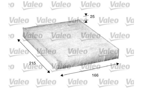 Filter, kupéventilation CLIMFILTER COMFORT 698867 Valeo