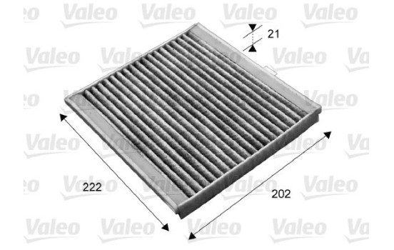Filter, kupéventilation CLIMFILTER PROTECT 715676 Valeo