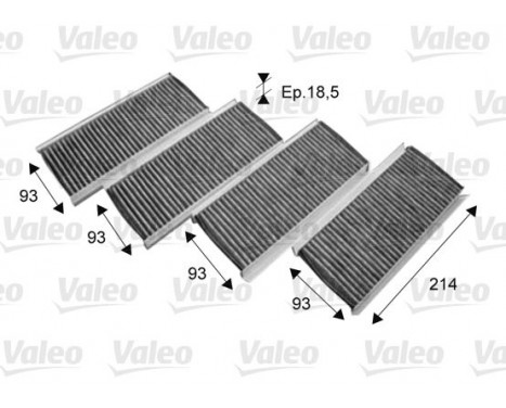 Filter, kupéventilation CLIMFILTER PROTECT 715712 Valeo