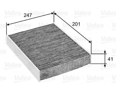 Filter, kupéventilation CLIMFILTER PROTECT 715753 Valeo