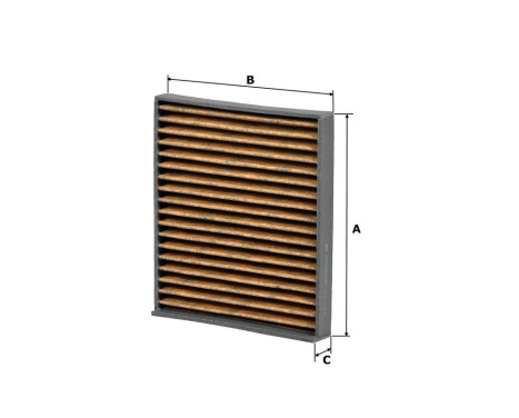 Filter, kupéventilation CLIMFILTER SUPREME 701008 Valeo, bild 5