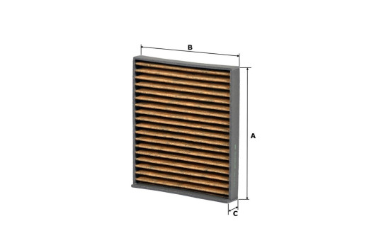 Filter, kupéventilation CLIMFILTER SUPREME 701008 Valeo, bild 5