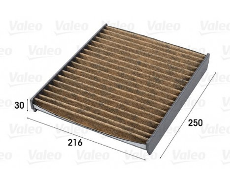 Filter, kupéventilation CLIMFILTER SUPREME 701009 Valeo