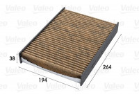 Filter, kupéventilation CLIMFILTER SUPREME 701012 Valeo