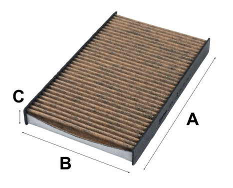 Filter, kupéventilation CLIMFILTER SUPREME 701014 Valeo, bild 5