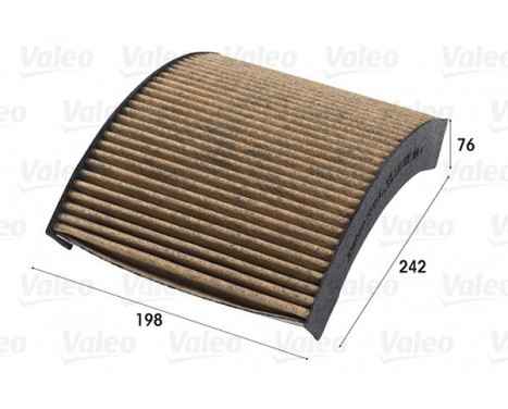 Filter, kupéventilation CLIMFILTER SUPREME 701019 Valeo