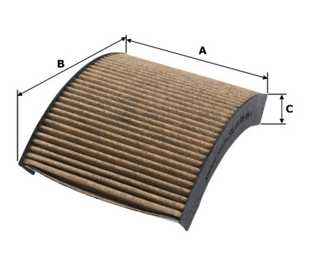 Filter, kupéventilation CLIMFILTER SUPREME 701019 Valeo, bild 5