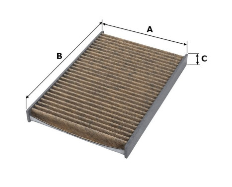 Filter, kupéventilation CLIMFILTER SUPREME 701023 Valeo, bild 5