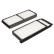Filter, kupéventilation CU 22 001-2 MANN-FILTER