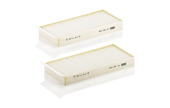Filter, kupéventilation CU 22 009-2 Mann, bild 2