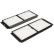 Filter, kupéventilation CU 26 008-2 Mann