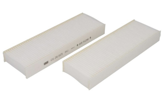 Filter, kupéventilation CU 26 025-2 Mann