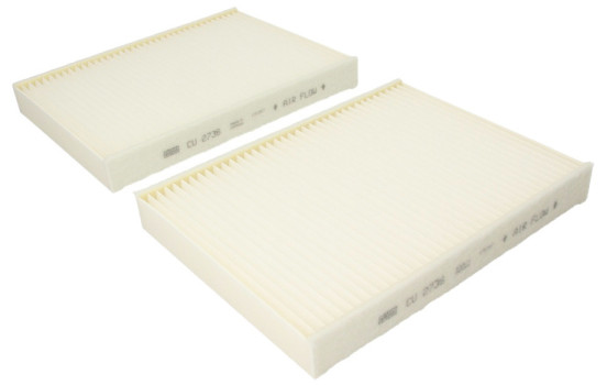 Filter, kupéventilation CU 2736-2 Mann