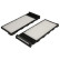 Filter, kupéventilation CU 2808-2 Mann