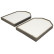 Filter, kupéventilation CU 2949-2 MANN-FILTER