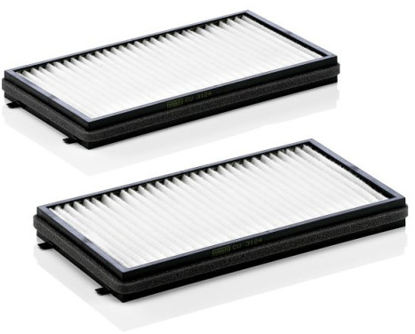 Filter, kupéventilation CU 3124-2 Mann
