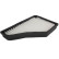 Filter, kupéventilation CU 4007 Mann