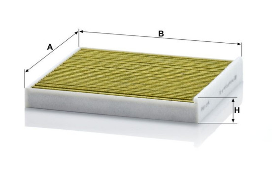 Filter, kupéventilation Frecious Plus FP 22 013 Mann, bild 3