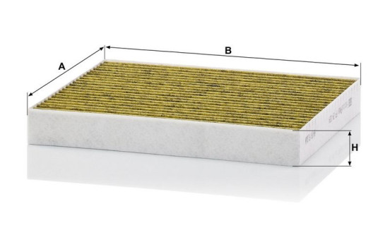 Filter, kupéventilation FreciousPlus FP 24 024 MANN-FILTER, bild 3