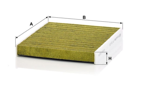 Filter, kupéventilation FreciousPlus FP 26 021 Mann, bild 3