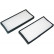 Filter, kupéventilation KC-6103 AMC Filter