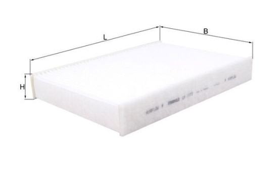 Filter, kupéventilation LA 1173 Mahle