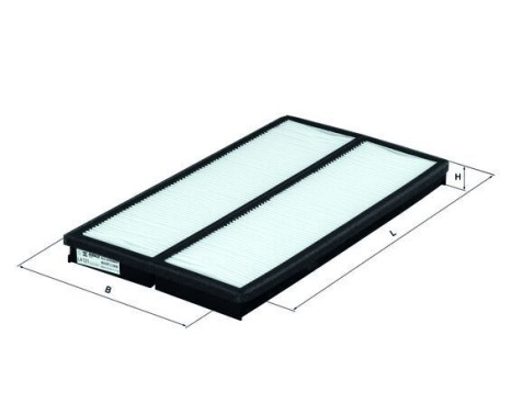 Filter, kupéventilation LA 121 Mahle, bild 2