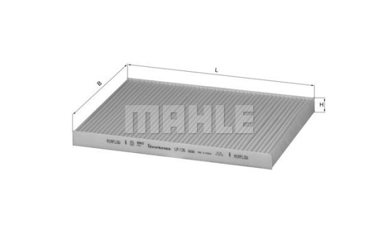 Filter, kupéventilation LA 126 Mahle