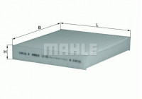Filter, kupéventilation LA 155 Mahle