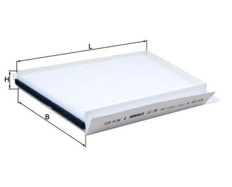 Filter, kupéventilation LA 156 Mahle, bild 2