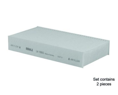 Filter, kupéventilation LA 168/S Mahle, bild 2