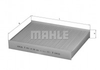 Filter, kupéventilation LA 169 Mahle
