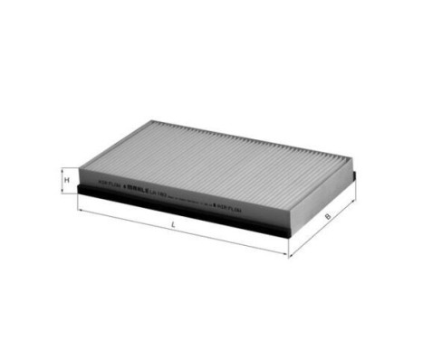 Filter, kupéventilation LA 183 Mahle, bild 2