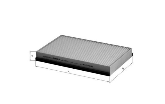Filter, kupéventilation LA 183 Mahle, bild 2