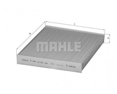 Filter, kupéventilation LA 189 Mahle