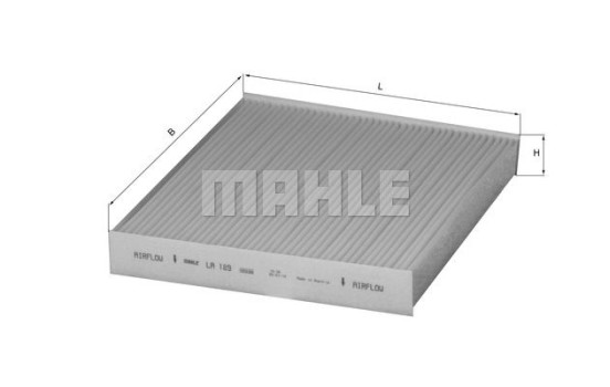 Filter, kupéventilation LA 189 Mahle